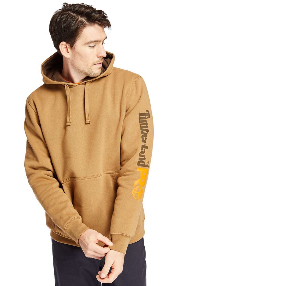 Sudadera Timberland Argentina Hombre - Pro® Hood Honcho Pullover Hoodie - Marrones - ELNTZB-912